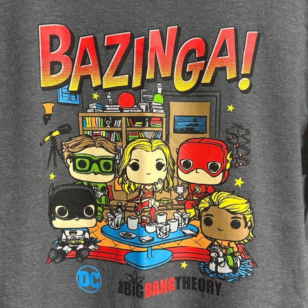 POP Tees The Big Bang Theory Cotton Poly Short Sleeve Tee Size: M